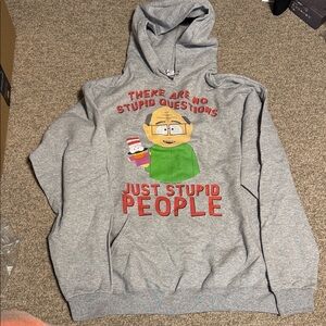 South Park XL Gray Graphic Hoodie